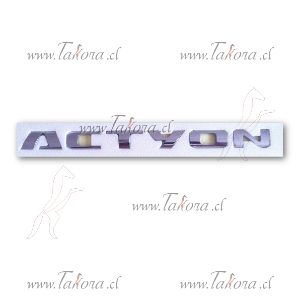 Repuestos de autos: Emblema (logo) Actyon Ssangyong, Original (Letras ...
Nro. de Referencia: 7991031001