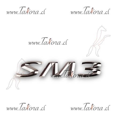 Repuestos de autos: Emblema (logo) SM3 Samsung SM3 2006-2014

<br>
...
Nro. de Referencia: 8660131700