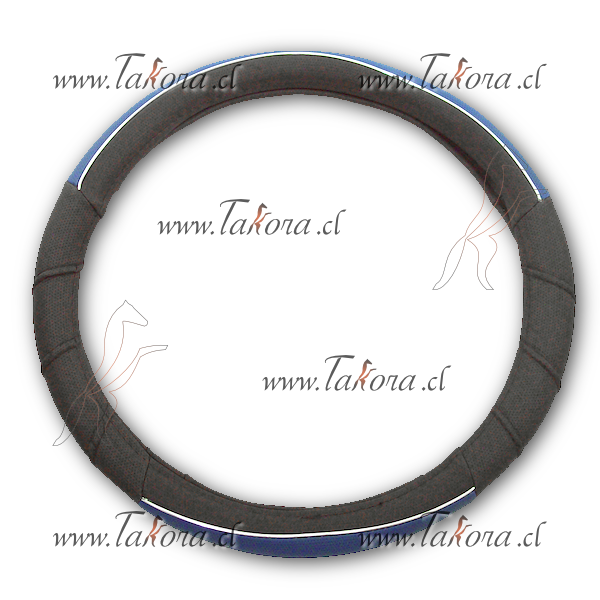 Repuestos de autos: Cubre Volante Tubular Negro/Azul L 39-41 cms....
Nro. de Referencia: 08B103A-L