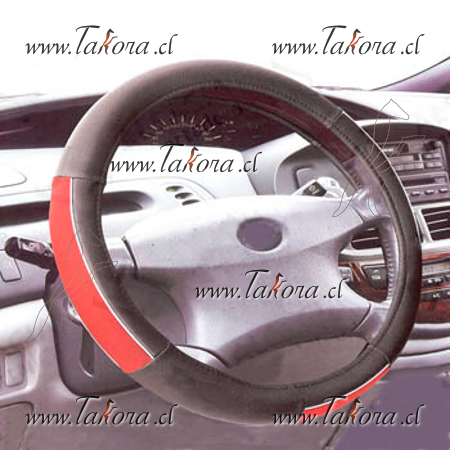 Repuestos de autos: Cubre Volante Tubular Negro/Rojo L 39-41 cms....
Nro. de Referencia: 08B128A-L