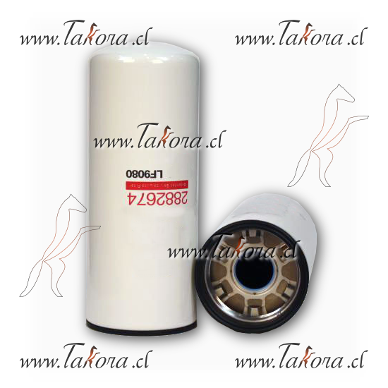 Repuestos de autos: Filtro de Aceite Lf9080 Atlas Copco-Komatsu Wp1212...
Nro. de Referencia: LF09080