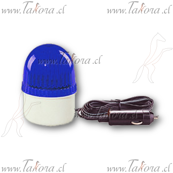 Repuestos de autos: Baliza Estroboscopica con Iman, Azul, 12Volts. 130...
Nro. de Referencia: CAX30M-12V-AZUL
