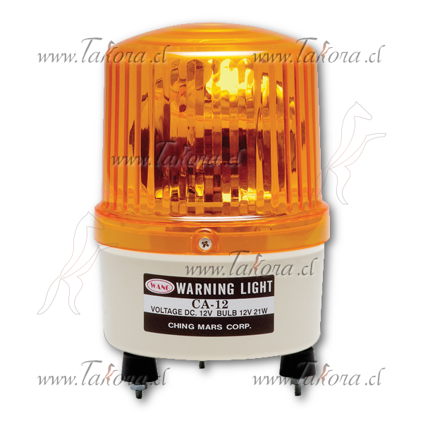 Repuestos de autos: Baliza Giratoria base con Perno, Ambar 12Volts 20 ...
Nro. de Referencia: RB120-12V-AM