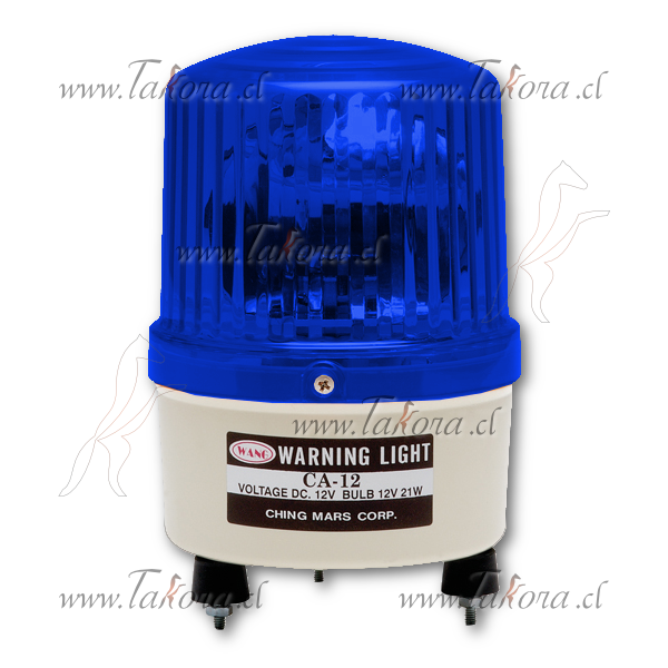 Repuestos de autos: Baliza Giratoria con Perno, Azul 12Volts 21 Watts ...
Nro. de Referencia: CA12-12V-AZUL-1221