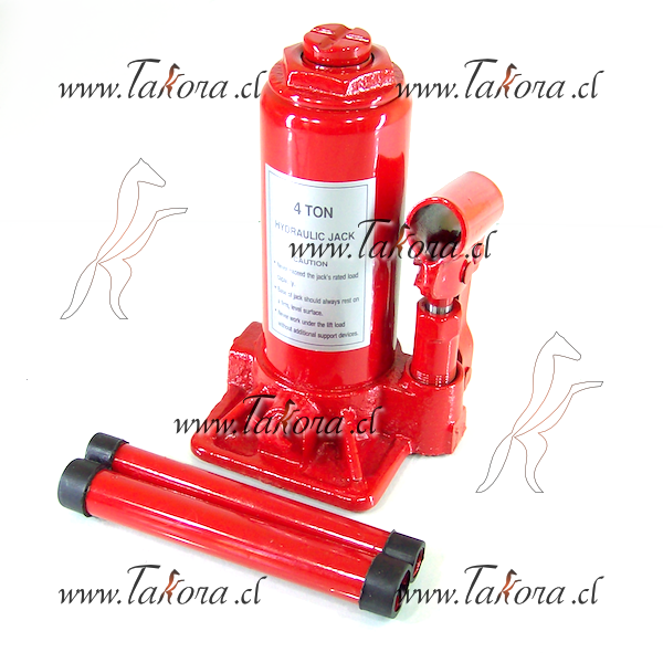 Repuestos de autos: Gata Hidraulica, Tipo Botella 4 Toneladas...
Nro. de Referencia: 4 TON/G0402