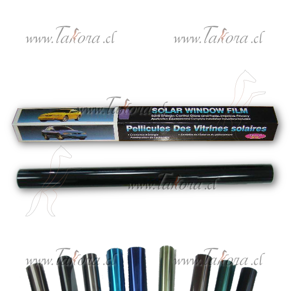 Papel Polarizado 40 Color Cafe Suave L. Brown Rollo de 50 cms. x 300  POL14/L.BROWN 40 en Takora online