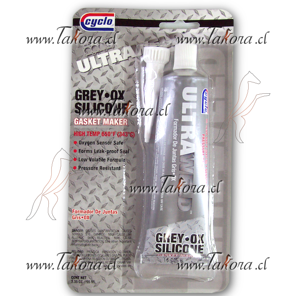 Repuestos de autos: Silicona Oxiquimica Ultra Gris de muy buena resist...
Nro. de Referencia: C-959