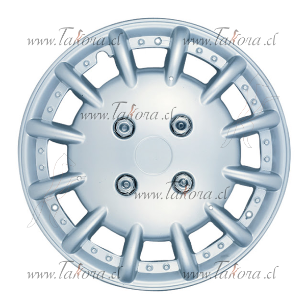 Repuestos de autos: Juego de Tapas de Ruedas, Gris Lacada Aro 13 Pulga...
Nro. de Referencia: WJ-5008-B-13