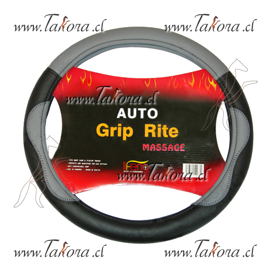 Repuestos de autos: Cubre (Protector de) Volante, Tubular Gris/Negro M...
Nro. de Referencia: 06BO6A-M