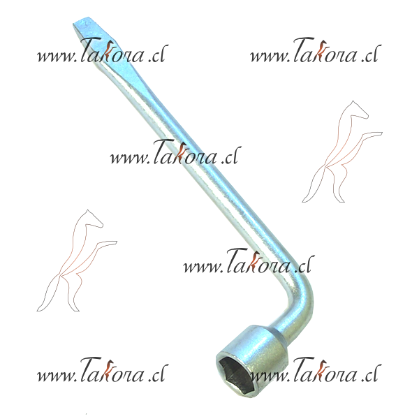 Repuestos de autos: Llave de Rueda, Tipo L Medida 21 mm....
Nro. de Referencia: ST10-1-21