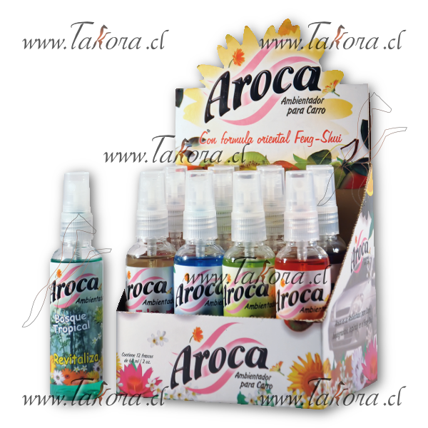 Repuestos de autos: Desodorante Aroca, Spray, 60 ml., Varios Aromas. C...
Nro. de Referencia: DESO/60ML/VAROM