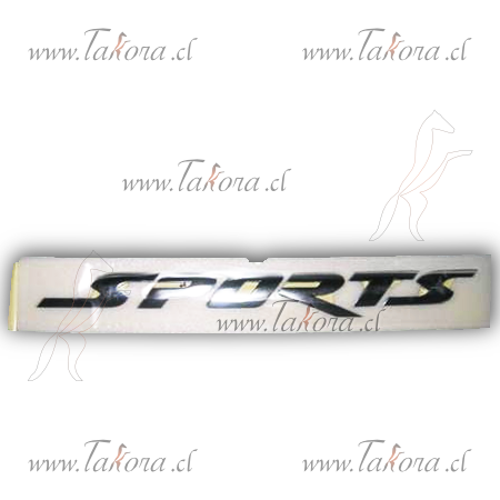 Repuestos de autos: Emblema (logo) sports Ssangyong Actyon (Original)...
Nro. de Referencia: 7991007000