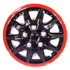 Repuestos de autos: Juego de Tapa de Rueda Negro Rojo Lacada Aro 14 Pu...
Nro. de Referencia: WJ-5004-BRB-14