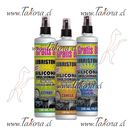 Repuestos de autos: Silicona Emulsionada Lubristone Aroma Fresa, Spray...
Nro. de Referencia: SIL-325-FRESA