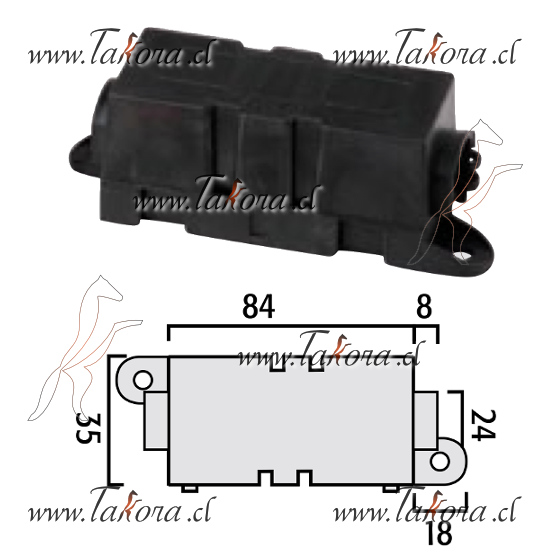 Repuestos de autos: Caja PortaFusible, Flosser, Plano Tipo Bf2-32V, 1 ...
Nro. de Referencia: 824800