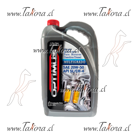 Repuestos de autos: Aceite Optimus SAE 20W-50 API Sl/Ch-4 Galon ...
Nro. de Referencia: 20W50 CH4/SL G