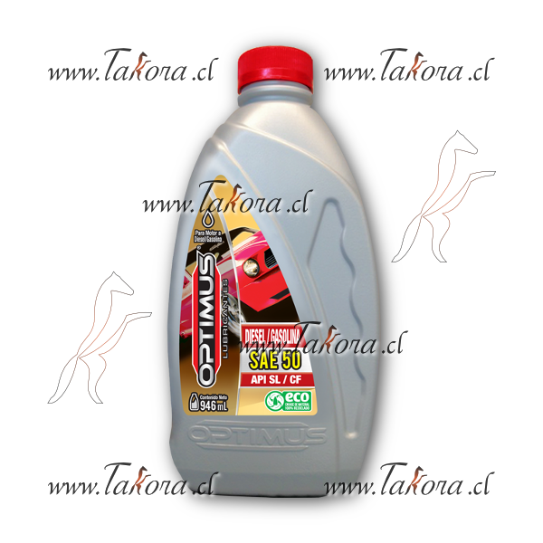 Repuestos de autos: Aceite Optimus SAE 50 API Sf/Cf 900ml.  ...
Nro. de Referencia: MONO SAE 50 L