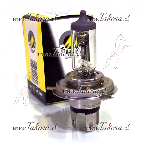 Repuestos de autos: Ampolleta, Halogena H4, 12 Volts, 60/55W Modelo P4...
Nro. de Referencia: 625543