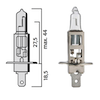 Repuestos de autos: Ampolleta, Halogena H1, 12 Volts, 55W Base P14, 5S...
Nro. de Referencia: 3021