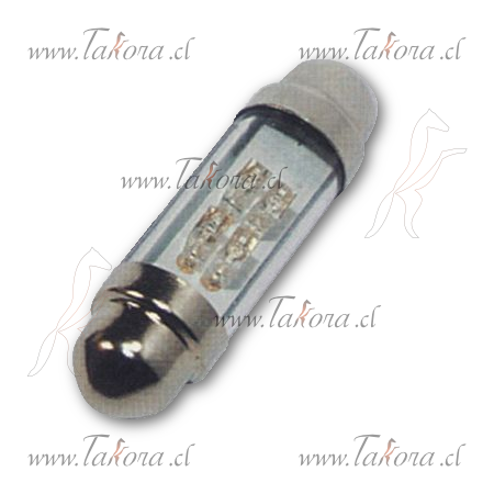 Repuestos de autos: Ampolleta, Fusible 11X39 de 4 Led Roja...
Nro. de Referencia: AL155-ROJ-4LED-11X39