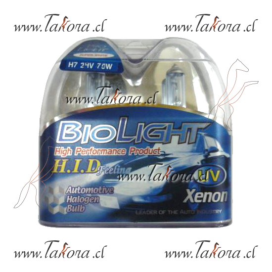 Repuestos de autos: Ampolleta Halogena H7 24Volts, 70Watts, Display 2 ...
Nro. de Referencia: H7-24V 70W PX26d (B2)