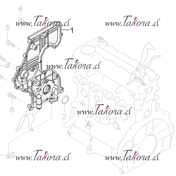 Repuestos de autos: Bomba de Aceite Hyundai Accent 1.5 D4FA 2006-2011,...
Nro. de Referencia: 21350-2A100