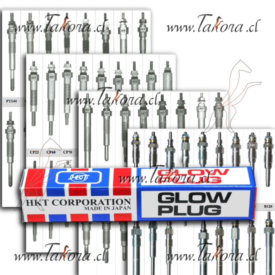 Repuestos de autos: Bujia Incandescente, 11 Volts, Nissan Motor Ld20/L...
Nro. de Referencia: 11065-34W00