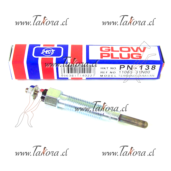 Repuestos de autos: Bujia Incandescente, Voltaje: 12 Volt , 11Volt gra...
Nro. de Referencia: 11065-31N00