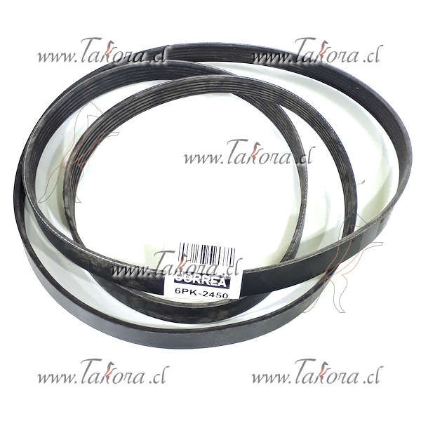 Repuestos de autos: Correa Ventilador 6PK-2450 (6PK2450)
<br>
<br><s...
Nro. de Referencia: 6PK-2450