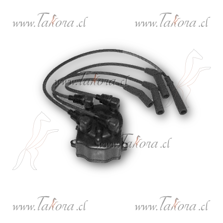 Repuestos de autos: Juego de Cables de Bujias, con Tapa Distribuidor, ...
Nro. de Referencia: 19101-11030