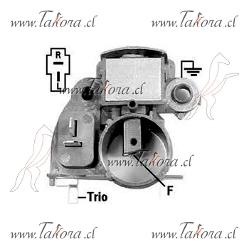 Repuestos de autos: Caja Reguladora de Voltaje, 12 Volts, Nro. Fe65-24...
Nro. de Referencia: A866X05470