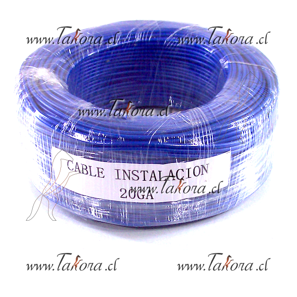 Repuestos de autos: Cable para Instalacion Electrica, Nro. 20 Color Az...
Nro. de Referencia: 20 AWG AZ