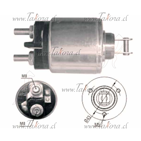 Repuestos de autos: Solenoide, Linea Bosch, 12Volts, Lada Niva, Samara...
Nro. de Referencia: ZM-579