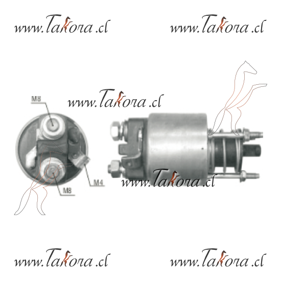 Repuestos de autos: Solenoide, Motor de Partida, Linea Marelli Opel As...
Nro. de Referencia: ZM-5-395