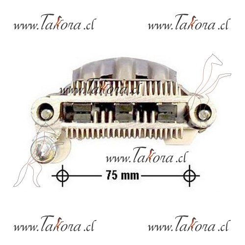 Repuestos de autos: Placa de Diodos/Rectificador Alternador, Linea Mit...
Nro. de Referencia: IMR-7550