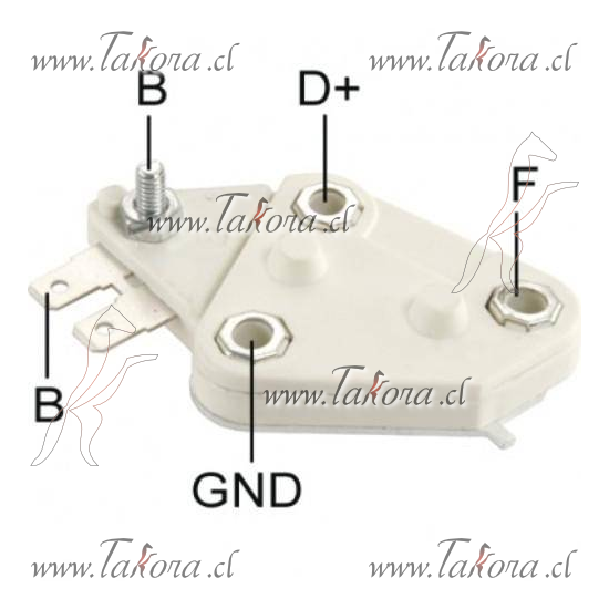 Repuestos de autos: Caja Reguladora de Voltaje, Linea Gm Delco 10Si/20...
Nro. de Referencia: D-104HD