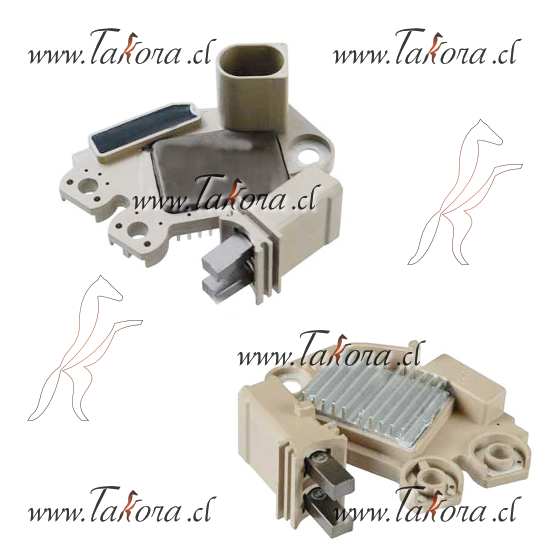 Repuestos de autos: Regulador de Voltaje, 14.4 Volts, Volkswagen (VW) ...
Nro. de Referencia: M-521