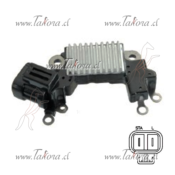 Repuestos de autos: Caja Reguladora de Voltaje, Encendido Hitachi, 12V...
Nro. de Referencia: IH-776