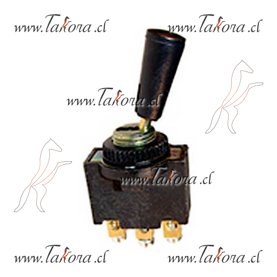 Repuestos de autos: Switch Cuello Largo, Hevy Duty Negro On/Off/On, 12...
Nro. de Referencia: K582