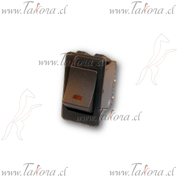 Repuestos de autos: Interruptor Rectangular (Switch), con Led Ambar, O...
Nro. de Referencia: K611