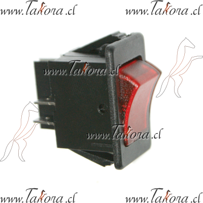 Repuestos de autos: Switch Rectangular, con Luz, Roja, On/Off, 12 Volt...
Nro. de Referencia: K634