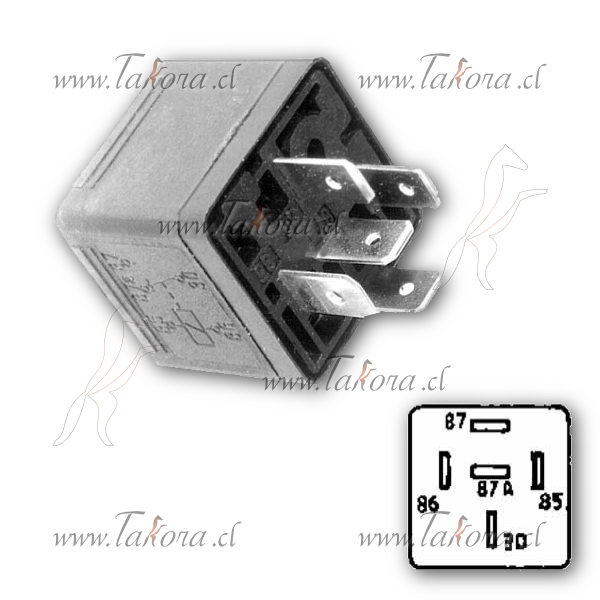 Repuestos de autos: Relay (Rele) Inversor Universal, 12 Volts, 5 Salid...
Nro. de Referencia: 90280012