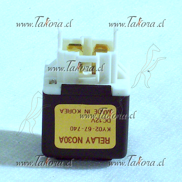 Repuestos de autos: Relay (Rele) Electroventilador, Kia Pride 1.3 1993...
Nro. de Referencia: KK348-67-730