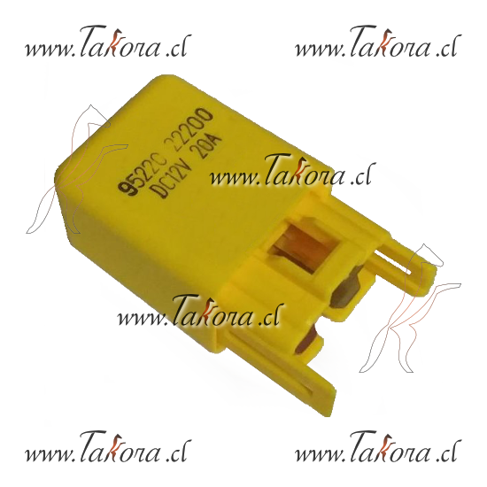 Repuestos de autos: Relay (Rele), 12 Volts 20 amperes, 4Patas, Univers...
Nro. de Referencia: 95220-22200