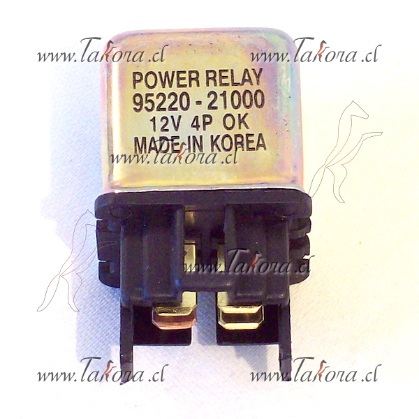Repuestos de autos: Relay (Rele) universal, (Std Ry472)

<br>
<br>(...
Nro. de Referencia: 95220-21000