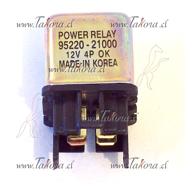 Repuestos de autos: Relay (Rele), Hyundai Accent 94- Varias Aplicacion...
Nro. de Referencia: 95220-21000