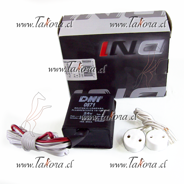 Repuestos de autos: Ballast, 24 Volts, 15/40 Watts, para ser usado con...
Nro. de Referencia: DNI-0871-24V