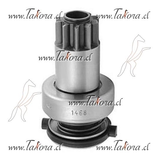 Repuestos de autos: Bendix Motor de Partida, Linea Bosch 9 Dientes, 16...
Nro. de Referencia: F000AL1901