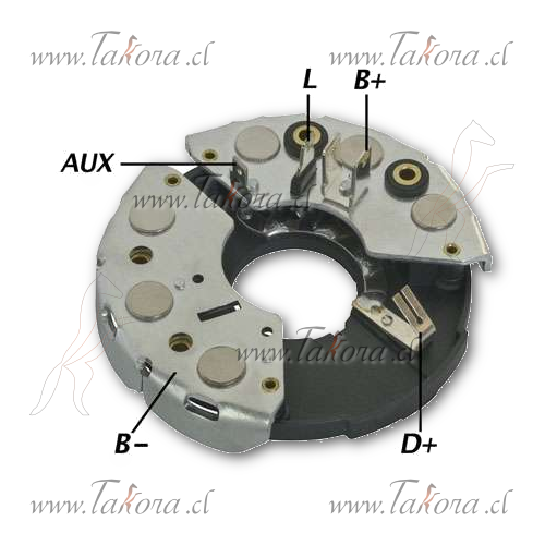 Repuestos de autos: Placa de Diodos/Rectificador Alternador, Bosch Ibr...
Nro. de Referencia: GA-1277CH