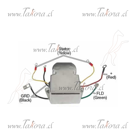 Repuestos de autos: Regulador de Voltaje, 24 Volt, B-Circuit, 27.6 Mot...
Nro. de Referencia: M5-247A